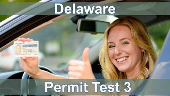 Delaware Permit and Driver License Test No. 3 - YouTube