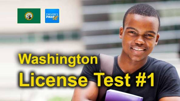 Washington State - Driver's Knowledge Test #1